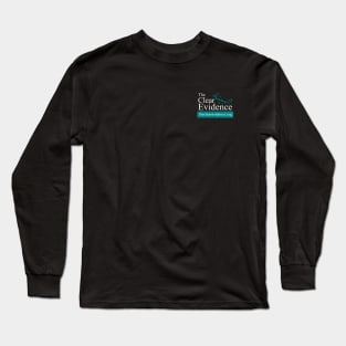 The Clear Evidence Logo (transparent background) Long Sleeve T-Shirt